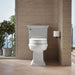 KOHLER K-25875 Hyten Elevated Quiet-Close elongated toilet seat, white - view 5