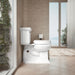 KOHLER K-25876 Hyten Elevated Quiet-Close round-front toilet seat, white - view 3