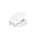 KOHLER K-25876 Hyten Elevated Quiet-Close round-front toilet seat, white - view 5