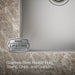 KOHLER K-25940 Vault 32" undermount double-bowl kitchen sink, stainless steel - view 2