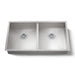 KOHLER K-25940 Vault 32" undermount double-bowl kitchen sink, stainless steel - view 4