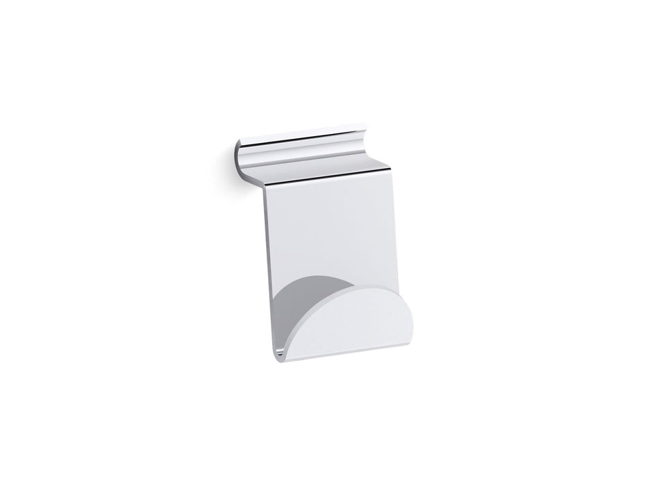 KOHLER K-26026 Cairn Farmhouse kitchen sink towel hook, stainless steel