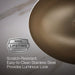 KOHLER K-2602 Rhythm 23-1/4" oval undermount bathroom sink, no overflow, satin bronze - view 2