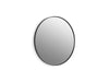 KOHLER K-26050 Essential 28" round framed mirror, matte black