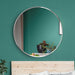 KOHLER K-26050 Essential 28" round framed mirror, polished chrome - view 2