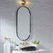 KOHLER K-26051 Essential 20" x 40" capsule framed mirror, matte black - view 2