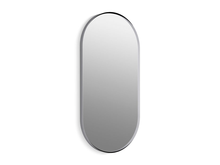 KOHLER K-26051 Essential 20" x 40" capsule framed mirror, polished chrome