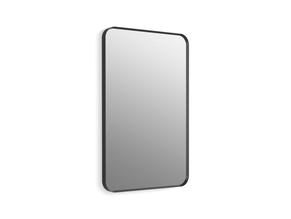KOHLER K-26052 Essential 22" x 34" rectangular framed mirror, matte black
