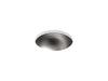 KOHLER K-2610-SU Bolero 13-3/4" round drop-in/undermount bathroom sink, no overflow, not applicable