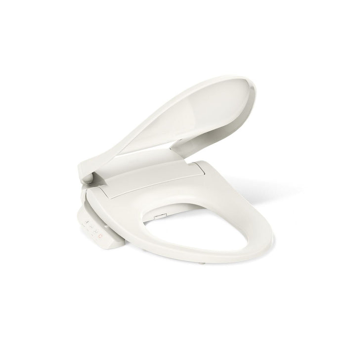 KOHLER K-26132-CSP PureWash E545 Elongated bidet toilet seat, biscuit - view 4