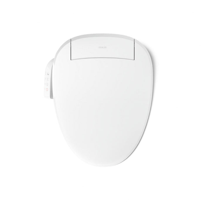 KOHLER K-26132-CSP PureWash E545 Elongated bidet toilet seat, white - view 2