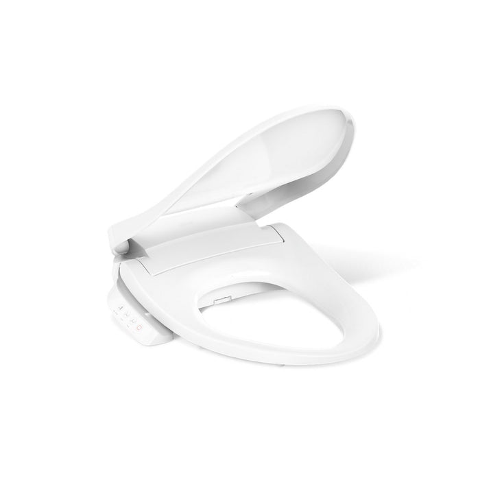 KOHLER K-26132-CSP PureWash E545 Elongated bidet toilet seat, white - view 4