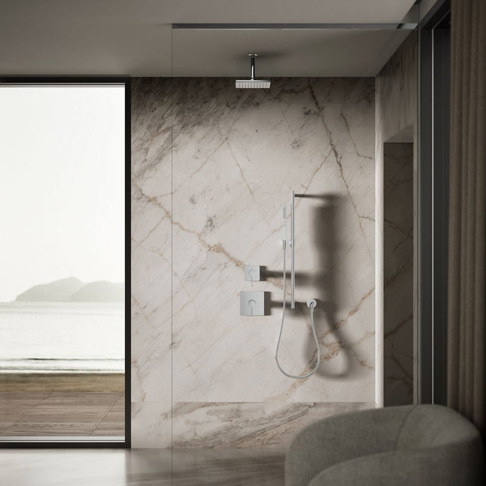KOHLER K-26148-G Honesty 8" single-function rainhead, 1.75 gpm, polished chrome - view 4