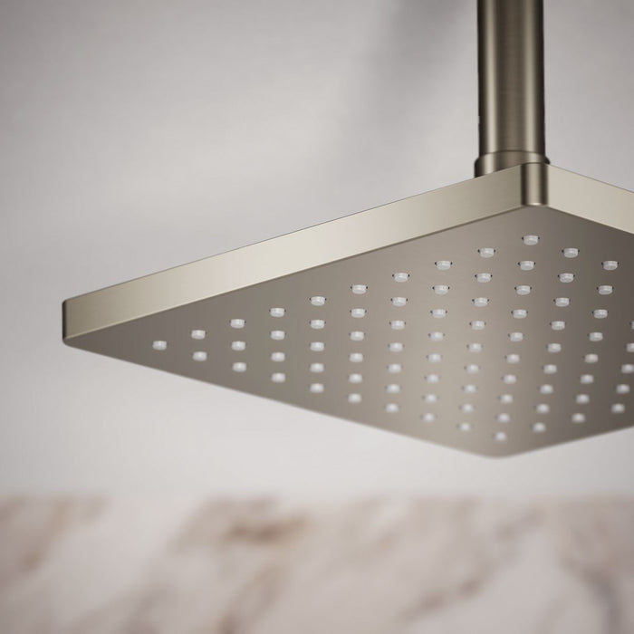 KOHLER K-26148-G Honesty 8" single-function rainhead, 1.75 gpm, vibrant brushed nickel - view 3
