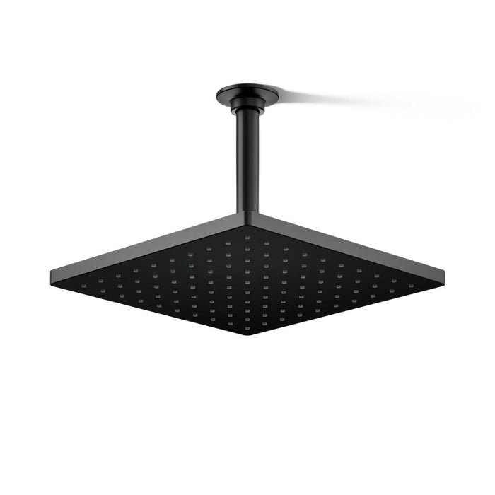 KOHLER K-26149 Honesty 10" Single-function Rainhead, 2.5 GPM, matte black - view 3