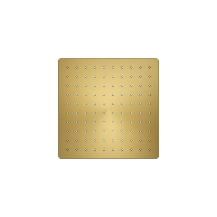 KOHLER K-26149 Honesty 10" Single-function Rainhead, 2.5 GPM, vibrant brushed moderne brass - view 4