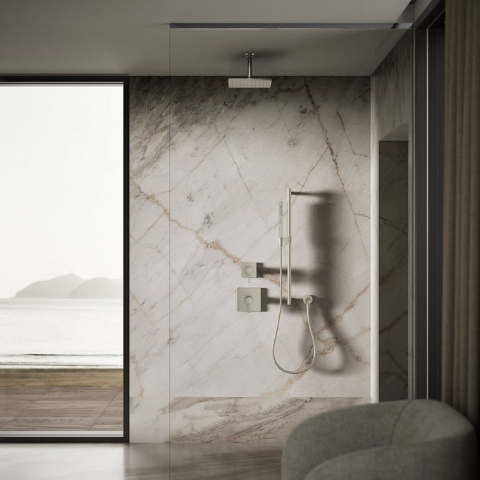 KOHLER K-26149 Honesty 10" Single-function Rainhead, 2.5 GPM, vibrant brushed nickel - view 2