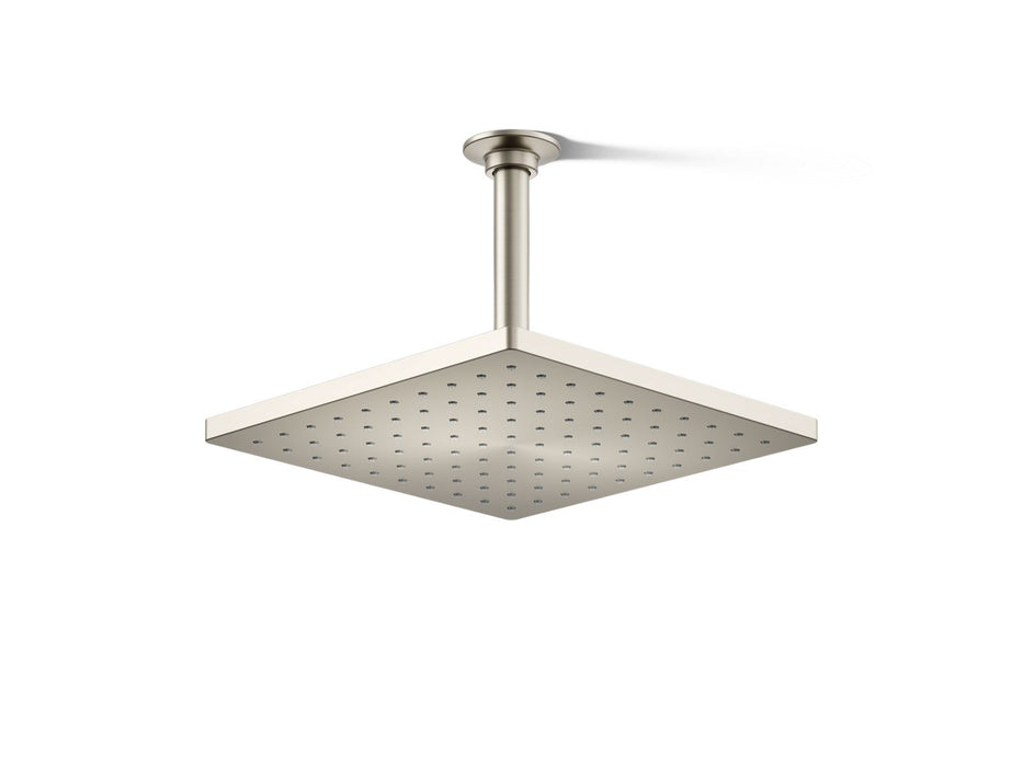 KOHLER K-26149-G Honesty 10" single-function rainhead, 1.75 gpm, vibrant brushed nickel