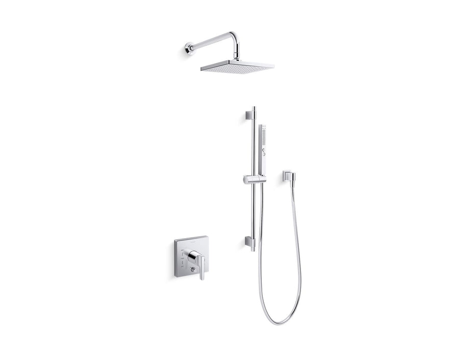 KOHLER K-26273 Honesty Showering Kit, 2.5 GPM, polished chrome