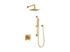 KOHLER K-26273 Honesty Showering Kit, 2.5 GPM, vibrant brushed moderne brass