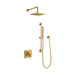 KOHLER K-26273 Honesty Showering Kit, 2.5 GPM, vibrant brushed moderne brass