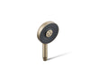 KOHLER K-26282 Statement Round Three-function Handshower, 2.5 GPM, vibrant brushed bronze