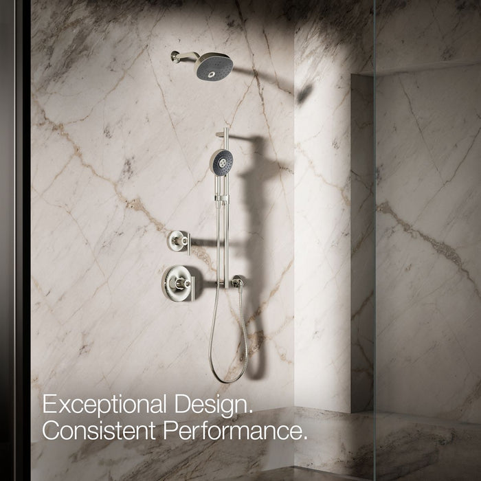 KOHLER K-26282 Statement Round Three-function Handshower, 2.5 GPM