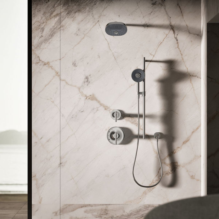 KOHLER K-26282 Statement Round Three-function Handshower, 2.5 GPM