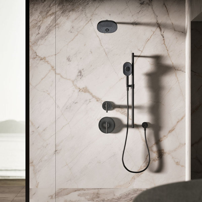 KOHLER K-26284 Statement Oblong Three-function Handshower, 2.5 GPM
