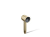 KOHLER K-26286-G Statement Iconic single-function handshower, 1.75 gpm, vibrant french gold