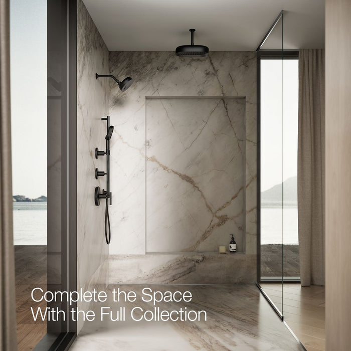 KOHLER K-26290 Statement Three-function Showerhead, 2.5 GPM