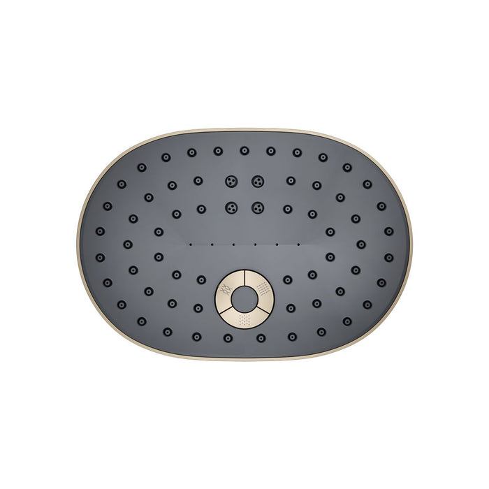 KOHLER K-26290 Statement Three-function Showerhead, 2.5 GPM, vibrant brushed bronze - view 5