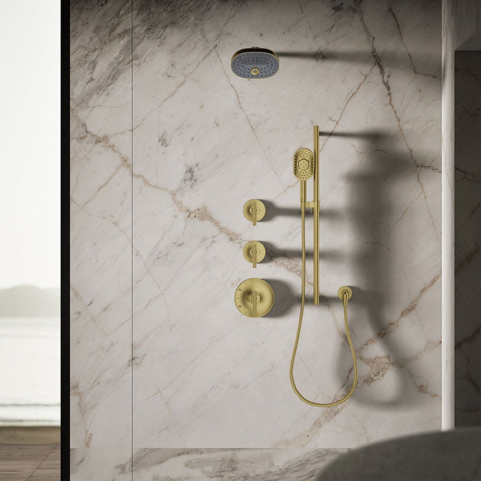 KOHLER K-26290 Statement Three-function Showerhead, 2.5 GPM