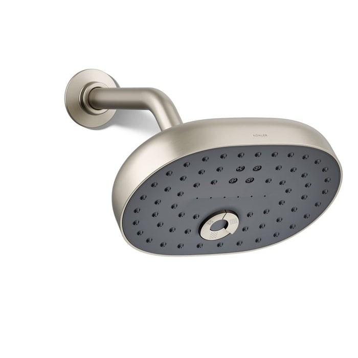 KOHLER K-26290 Statement Three-function Showerhead, 2.5 GPM, vibrant brushed nickel - view 2