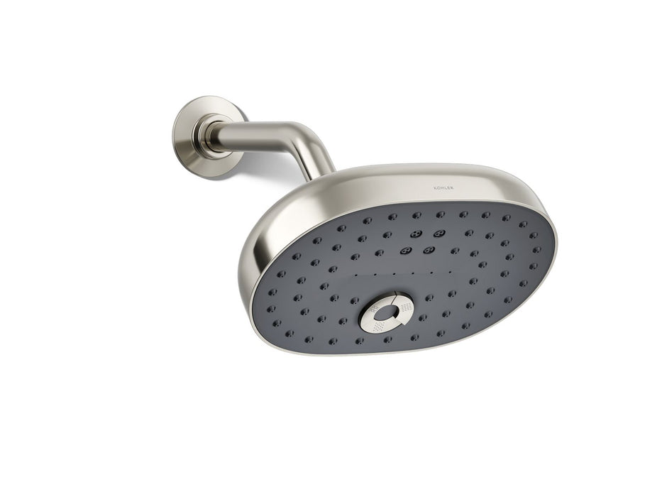 KOHLER K-26290 Statement Three-function Showerhead, 2.5 GPM, vibrant polished nickel