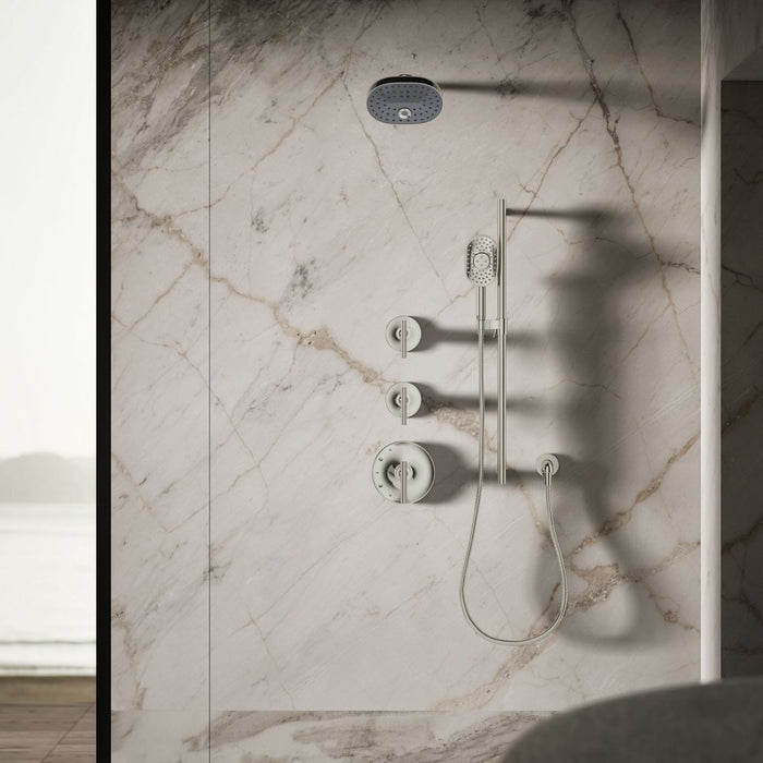 KOHLER K-26290 Statement Three-function Showerhead, 2.5 GPM, vibrant polished nickel - view 2