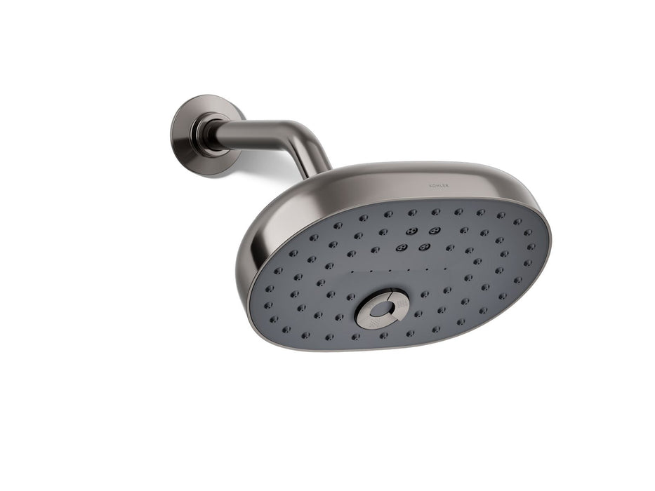 KOHLER K-26290 Statement Three-function Showerhead, 2.5 GPM, vibrant titanium