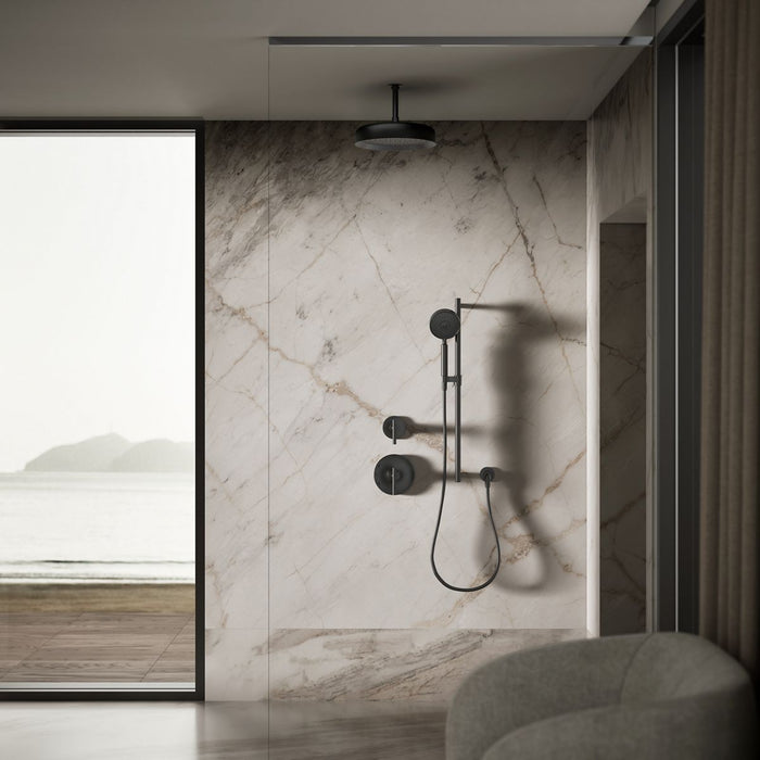 KOHLER K-26291 Statement Round 12" Single-function Rainhead, 2.5 GPM