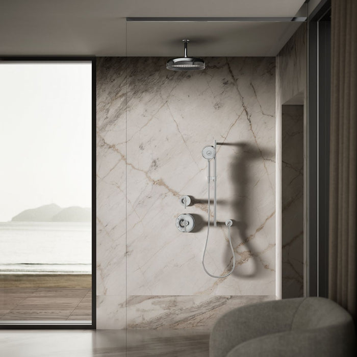 KOHLER K-26291 Statement Round 12" Single-function Rainhead, 2.5 GPM