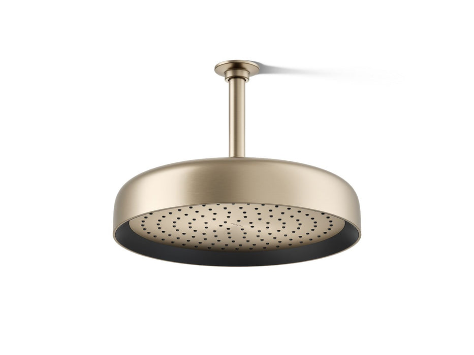 KOHLER K-26291 Statement Round 12" Single-function Rainhead, 2.5 GPM