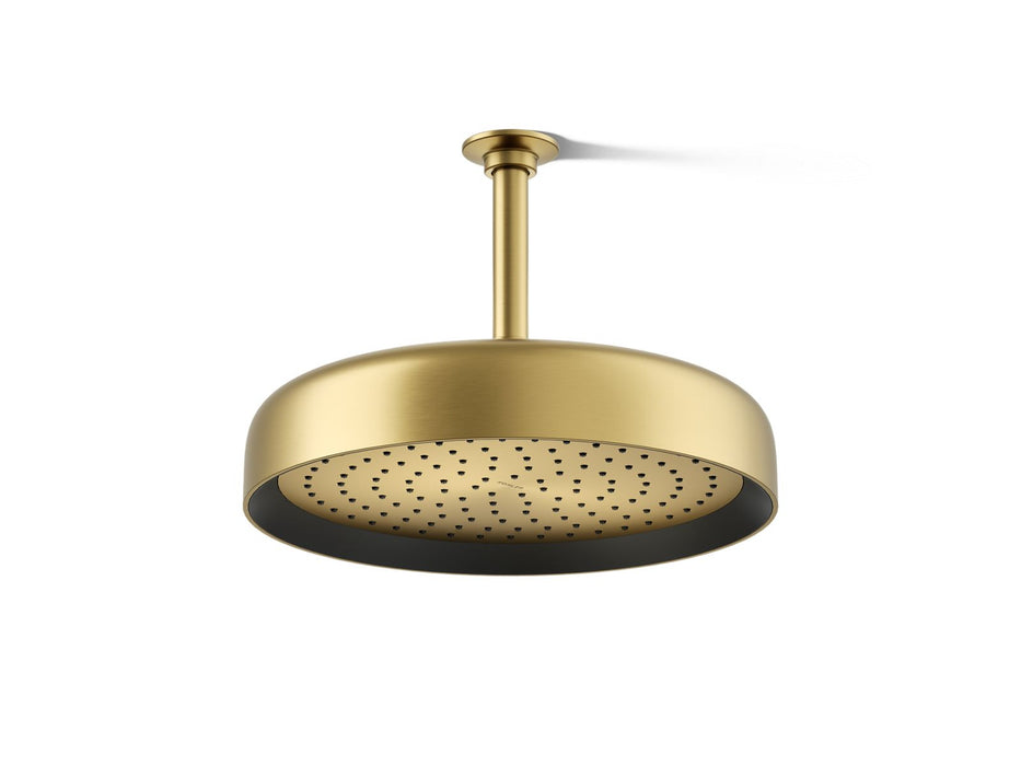 KOHLER K-26291 Statement Round 12" Single-function Rainhead, 2.5 GPM