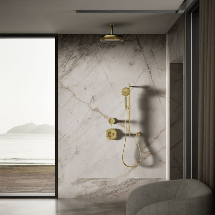KOHLER K-26291 Statement Round 12" Single-function Rainhead, 2.5 GPM