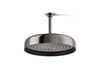 KOHLER K-26291 Statement Round 12" Single-function Rainhead, 2.5 GPM, vibrant titanium