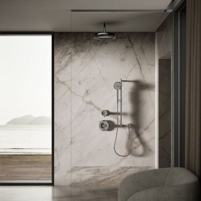 KOHLER K-26291 Statement Round 12" Single-function Rainhead, 2.5 GPM