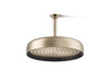KOHLER K-26291-G Statement Round 12" single-function rainhead, 1.75 gpm, vibrant brushed bronze