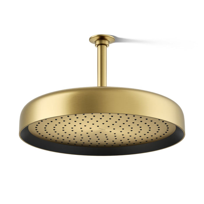 KOHLER K-26292 Statement Round 14" Single-function Rainhead, 2.5 GPM