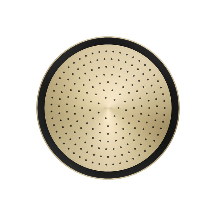 KOHLER K-26292 Statement Round 14" Single-function Rainhead, 2.5 GPM
