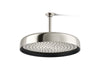 KOHLER K-26292 Statement Round 14" Single-function Rainhead, 2.5 GPM, vibrant polished nickel
