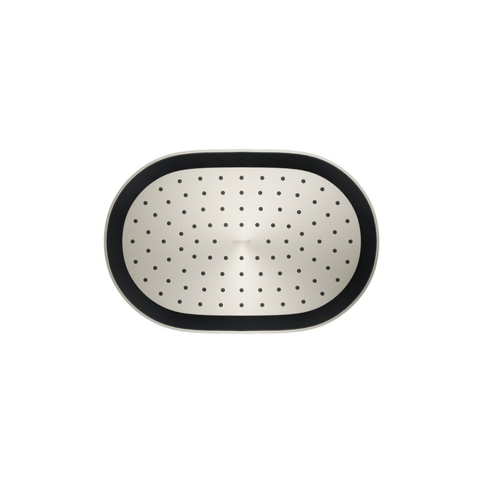 KOHLER K-26293 Statement Oblong 12" Single-function Rainhead, 2.5 GPM
