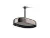 KOHLER K-26293 Statement Oblong 12" Single-function Rainhead, 2.5 GPM, vibrant titanium